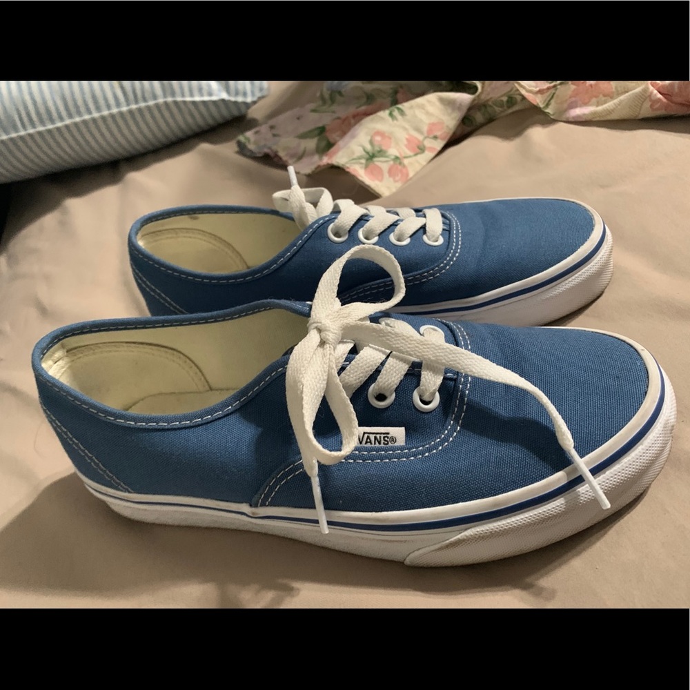 Blue classic vans
